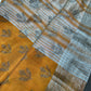 Mustard Cotton Silk Casual Wear Saree - 