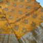 Mustard Cotton Silk Casual Wear Saree - 