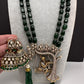 Victoraian Mehendi Finish Monalisa Beads Krishna Necklace
