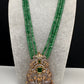 AD Peacock Green Onyx Beads Necklace