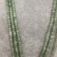 AD Goddess Lakshmi Mint Green Onyx Beads Necklace