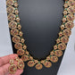 Peacock Pattern Bottu Mala Necklace