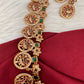 Peacock Pattern Bottu Mala Necklace