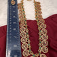 Peacock Pattern Bottu Mala Necklace