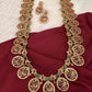 Peacock Pattern Bottu Mala Necklace