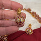 Goddess Lakshmi Bottu Mala Long Necklace