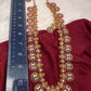 Goddess Lakshmi Bottu Mala Long Necklace