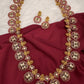 Goddess Lakshmi Bottu Mala Long Necklace