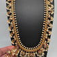 Rice Pearls Multi Color Kempu Guttapusalu Necklace
