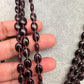 AD Kundan Goddess Lakshmi Color Monalisa Beads Necklace - Purple