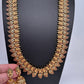 Matte Goddess Lakshmi Mango Mala Long Necklace