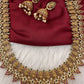 Matte Goddess Lakshmi Mango Mala Long Necklace