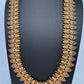 Matte Goddess Lakshmi Mango Mala Long Necklace