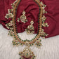Kemp CZ Pearls Guttapusalu Long Necklace