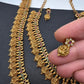 Matte Goddess Lakshmi Kassu Coins Combo Necklace