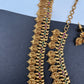 Matte Goddess Lakshmi Kassu Coins Combo Necklace