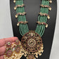 Kempu Pendent Green Beads Reani Haar Necklace