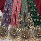 Lord Narsima Onyx Beads  Color Stone Long Necklace - Green
