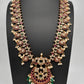 Kemp CZ Pearls Guttapusalu Long Necklace