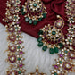 Kemp CZ Pearls Guttapusalu Long Necklace