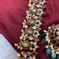 Kemp CZ Pearls Guttapusalu Long Necklace