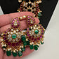 Kemp CZ Pearls Guttapusalu Long Necklace