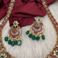 Kemp CZ Pearls Guttapusalu Long Necklace