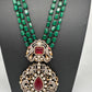 Victorian Moissanite Color Stone Necklace - Multi