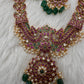Traditional Ethnic Kempu Long Necklace