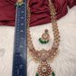 Traditional Ethnic Kempu Long Necklace