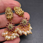 Goddess Lakshmi Rice Pearls Guttapusalu Necklace