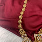 Goddess Lakshmi Matte Traditional Long Necklace