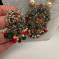 Ganesha Navratan Beads Long Necklace