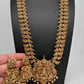 Matte Goddess Lakshmi Long Necklace