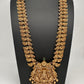 Matte Goddess Lakshmi Long Necklace