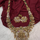 RamParivar Matte Nakshi Long Necklace