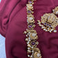 Balaji LakshmiJi  Matte Potta Stones Long Necklace
