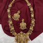 Balaji LakshmiJi  Matte Potta Stones Long Necklace