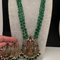 Lord BalajiBeads Long Color Stone Necklace - Green