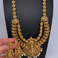 Goddess lakshmi Matte Nakshi Layer Long Matte Necklace