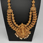 Goddess lakshmi Matte Nakshi Layer Long Matte Necklace