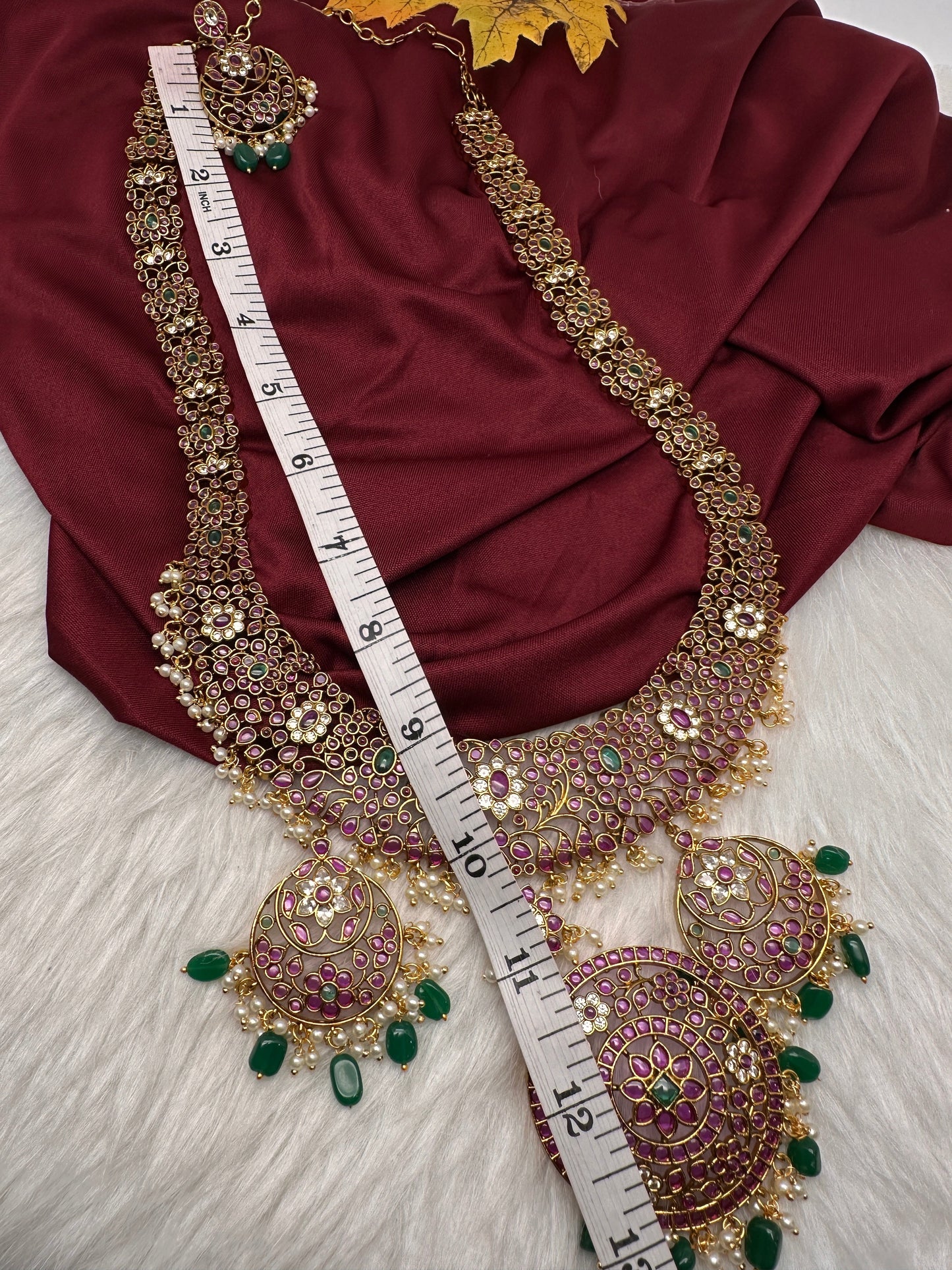 Kemp Long Haram Traditonal Necklace