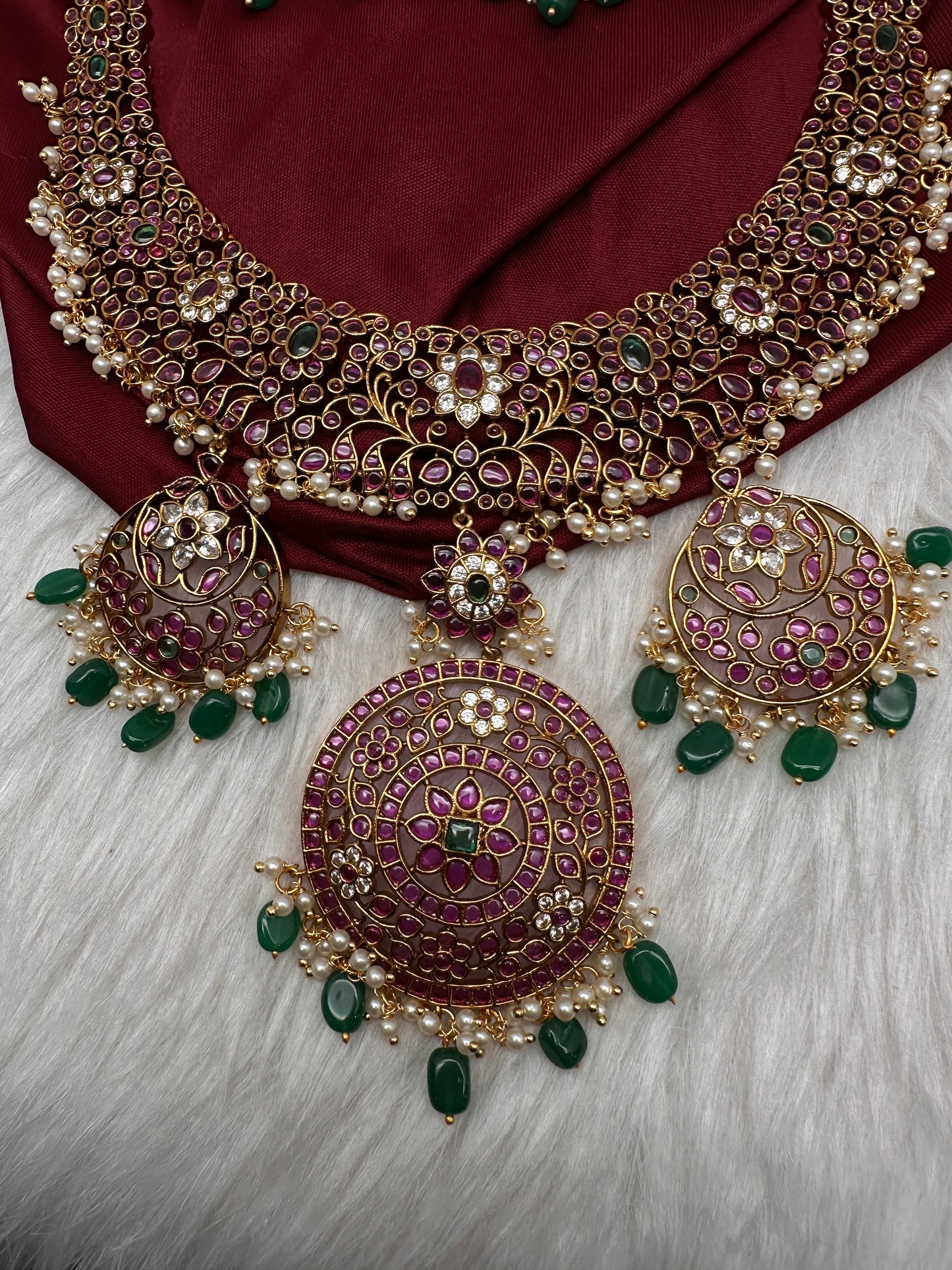 Kemp Long Haram Traditonal Necklace