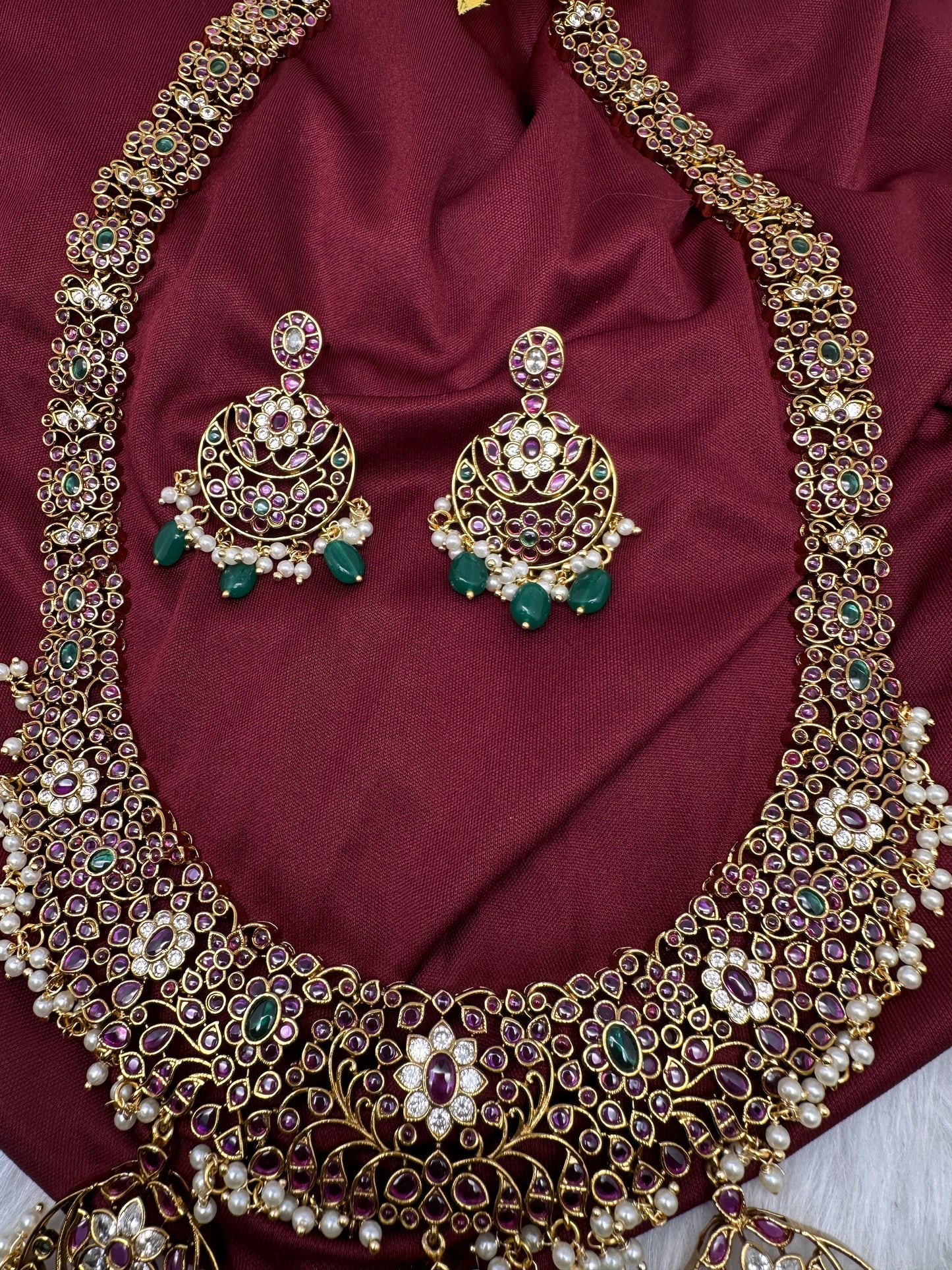 Kemp Long Haram Traditonal Necklace