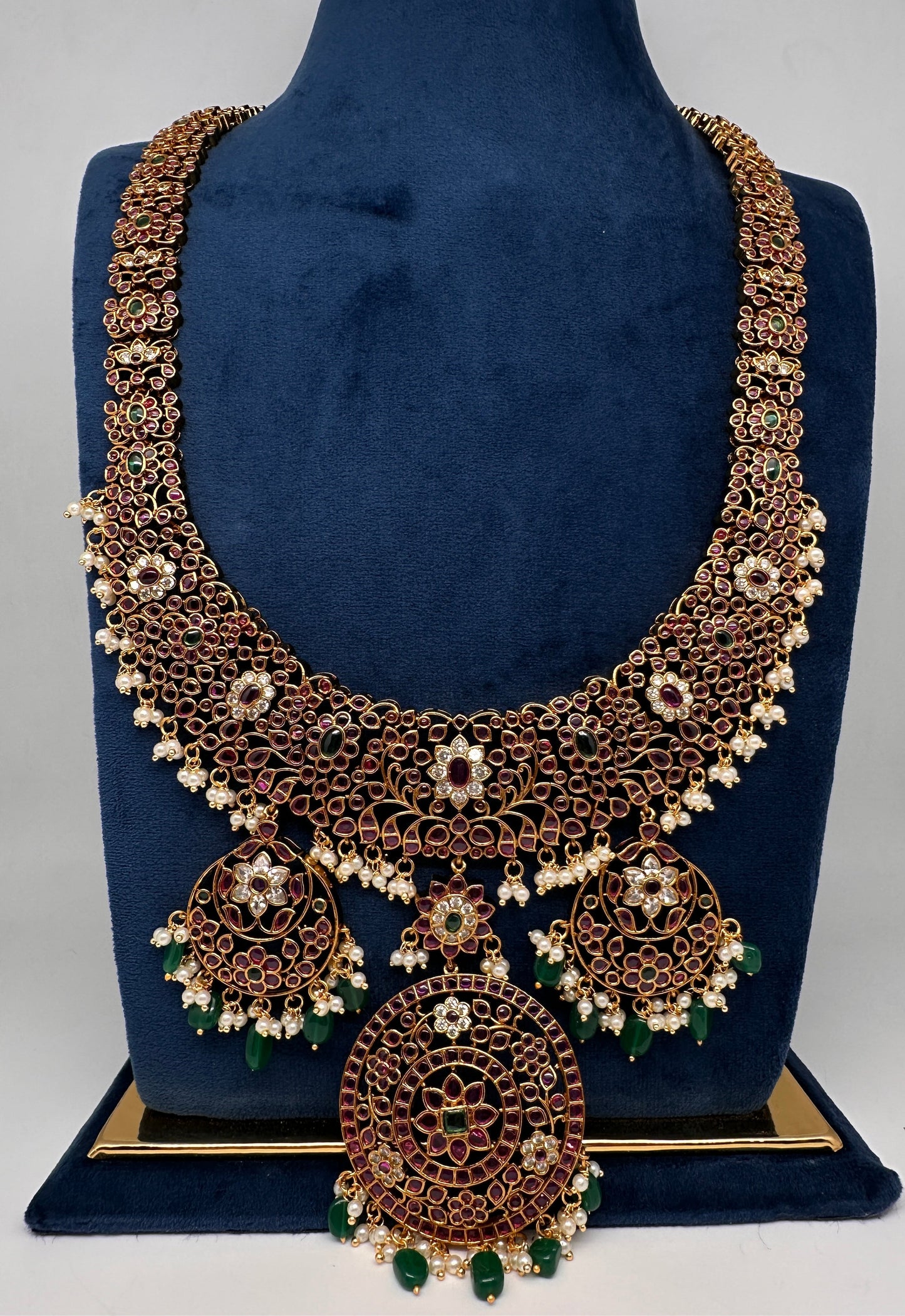 Kemp Long Haram Traditonal Necklace