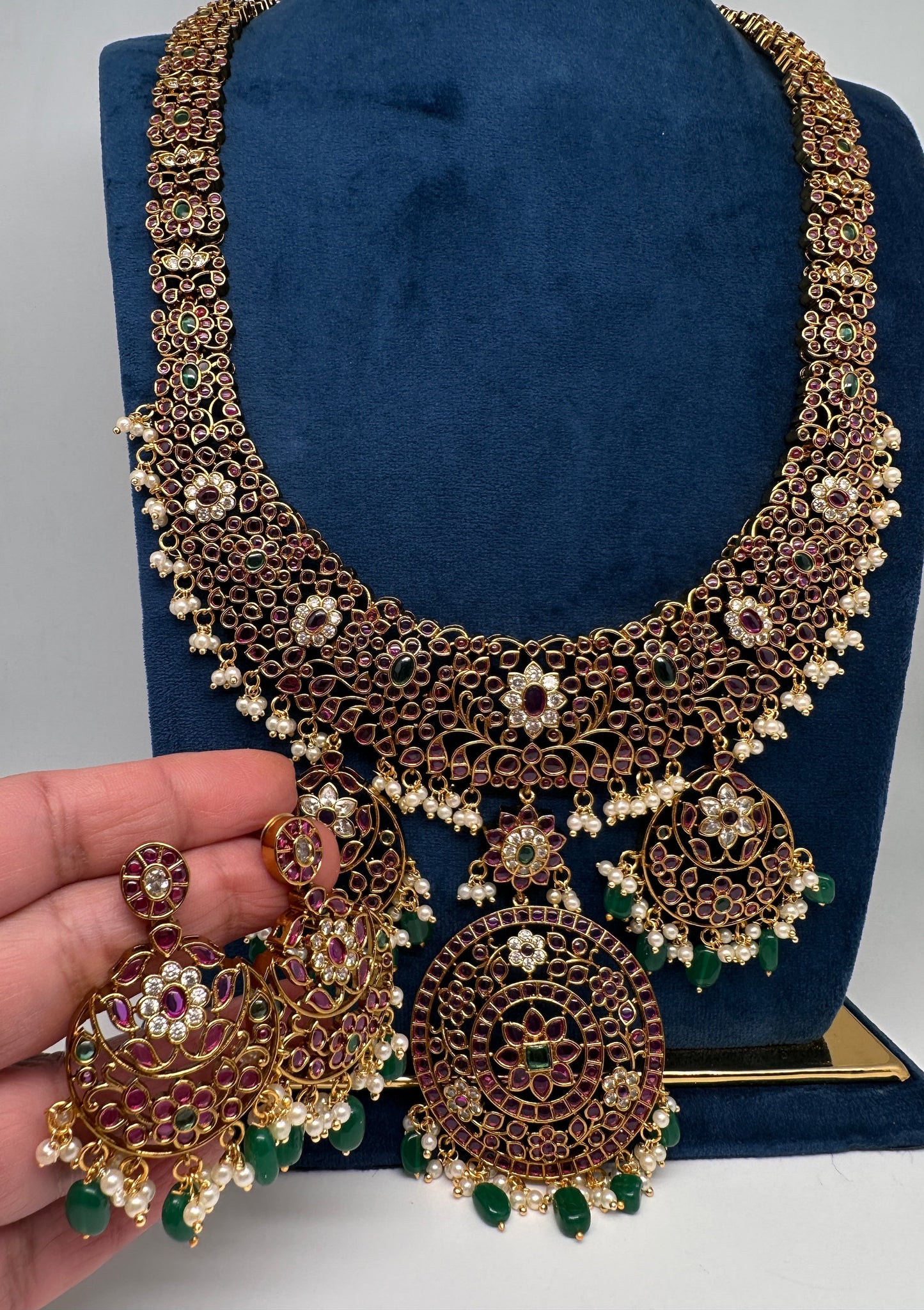 Kemp Long Haram Traditonal Necklace