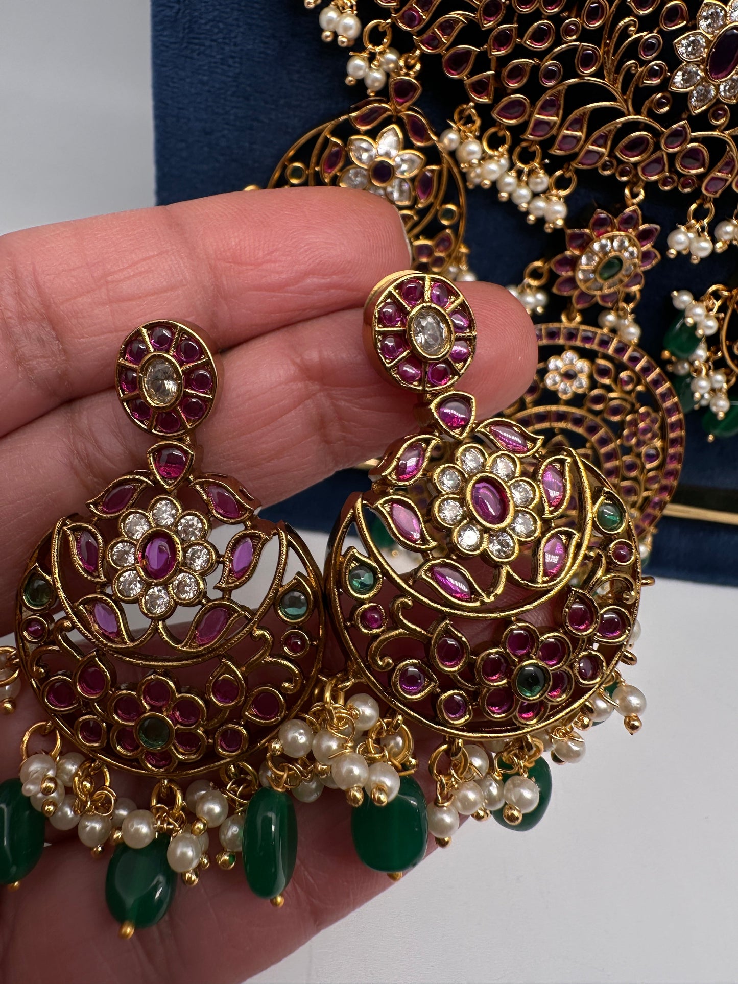 Kemp Long Haram Traditonal Necklace