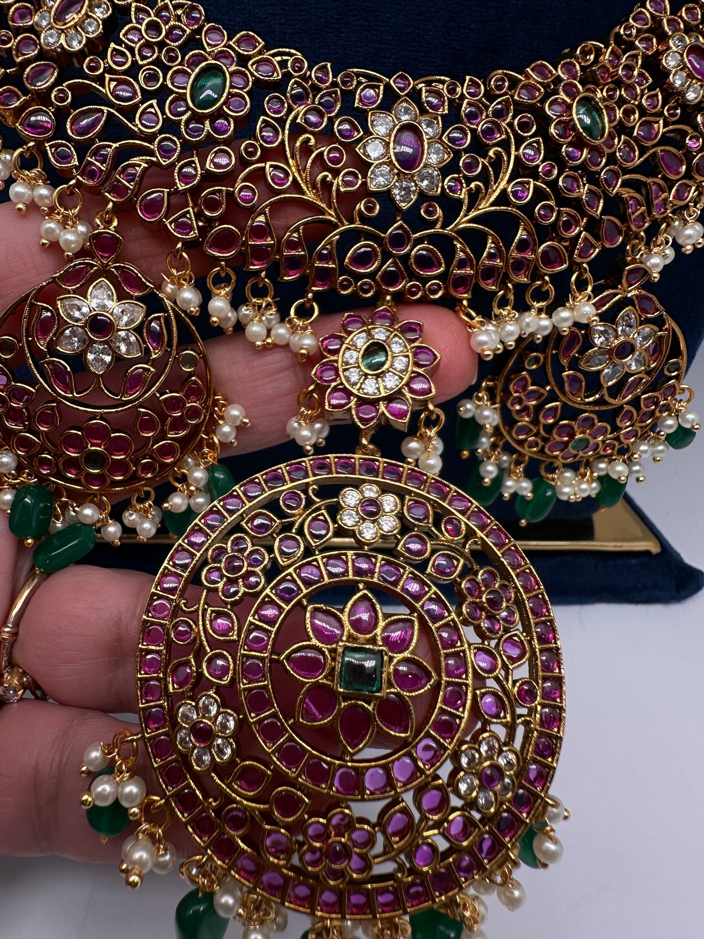 Kemp Long Haram Traditonal Necklace