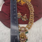 Jalebi Kemp Long Haram Goddess Lakhsmi Traditonal Necklace