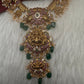 Jalebi Kemp Long Haram Goddess Lakhsmi Traditonal Necklace